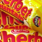 Tubes of Sherbet Sweets